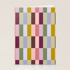 Checker block tiles - eclectic Stationery Card Gallery Image 2