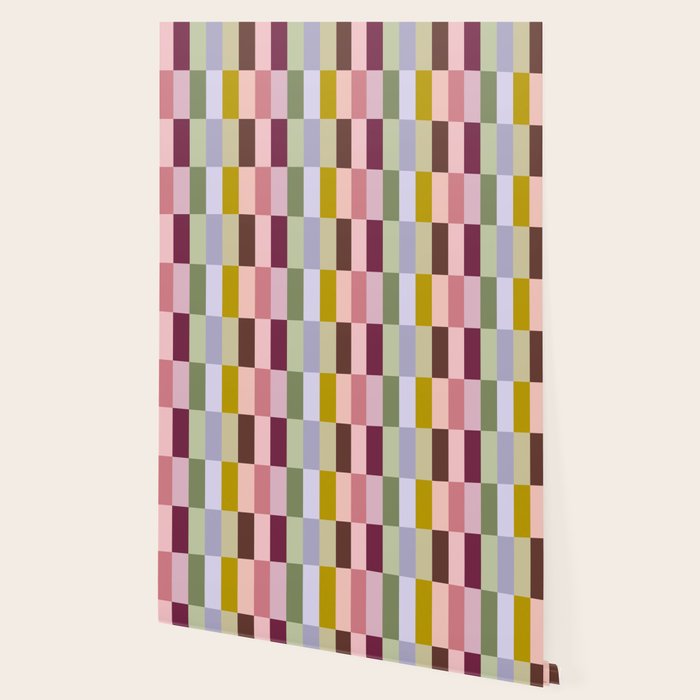 Checker block tiles - eclectic Wallpaper Gallery Image 2