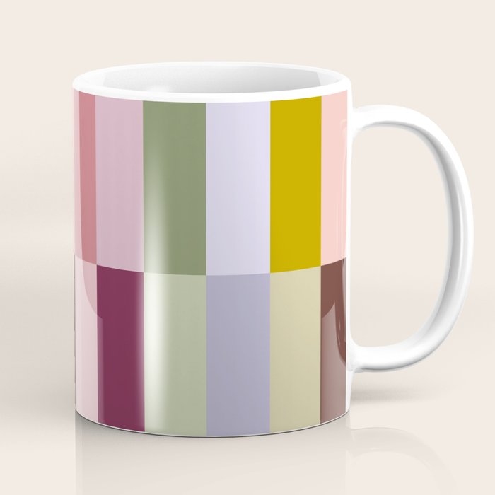 Checker block tiles - eclectic Coffee Mug Gallery Image 1