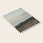 Evening By the Sea - Maine landscape seascape abstract minimal Notebook Gallery Image 2