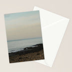 Evening By the Sea - Maine landscape seascape abstract minimal Stationery Card Gallery Image 2