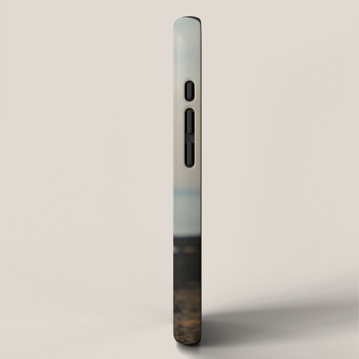 Evening By the Sea - Maine landscape seascape abstract minimal iPhone Case Gallery Image 2