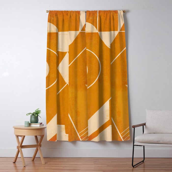 Abstract line art 32 Window Curtain Gallery Image 5