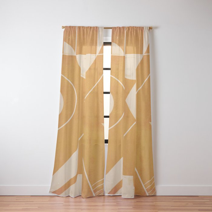 Abstract line art 32 Window Curtain Gallery Image 2