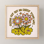 Gemini Flower Mini Art Print Gallery Image 1