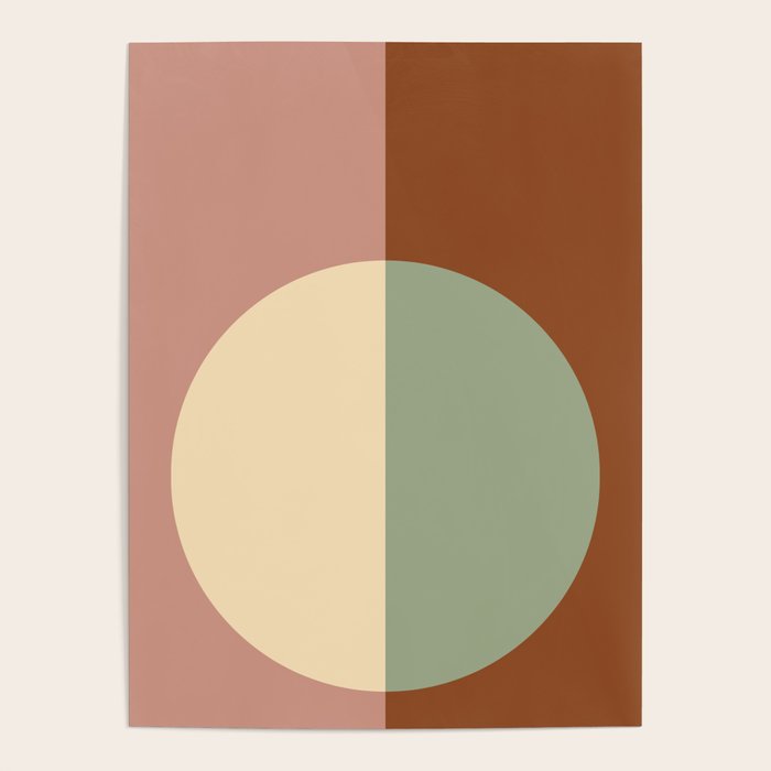 Color Block Abstract XXIV Poster Gallery Image 1