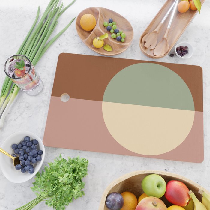 Color Block Abstract XXIV Cutting Board Gallery Image 2