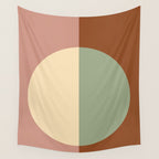 Color Block Abstract XXIV Wall Tapestry Gallery Image 4