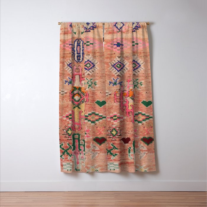 Moroccan Berber Traditional Carpet Window Curtain Gallery Image 3