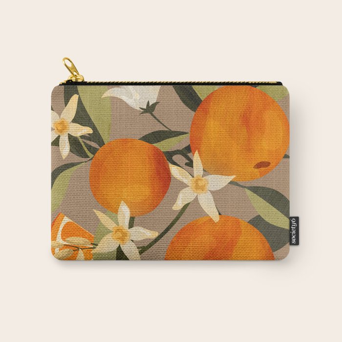 Oranges Botanical Art 2 Carry All Pouch Gallery Image 1