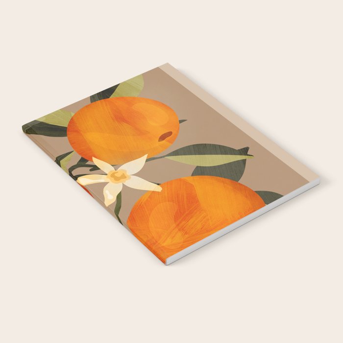 Oranges Botanical Art 2 Notebook Gallery Image 2