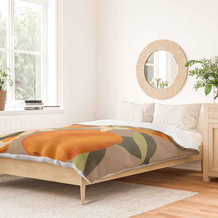 Oranges Botanical Art 2 Duvet Cover Gallery Image 2