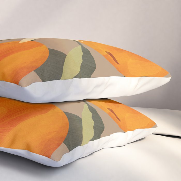 Oranges Botanical Art 2 Pillow Sham Gallery Image 3