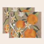 Oranges Botanical Art 2 Placemat Gallery Image 1