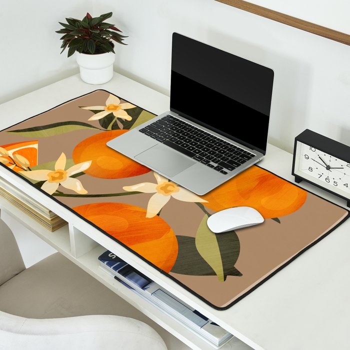 Oranges Botanical Art 2 Desk Mat Gallery Image 2