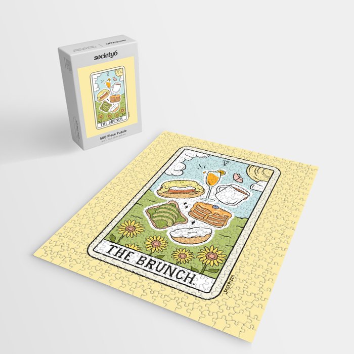 Brunch Reading Jigsaw Puzzle Gallery Image 2