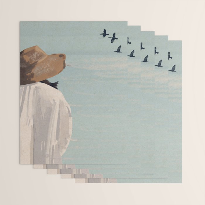 Dreaming by the Sea Wrapping Paper Gallery Image 3