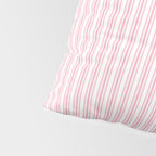Classic Small Pink Petal French Mattress Ticking Double Stripes Pillow Sham Gallery Image 4