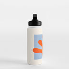 Red Coral Leaf: Matisse Paper Cutouts II Water Bottle Gallery Image 3