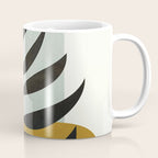 Soft Abstract Large Leaf Coffee Mug Gallery Image 1