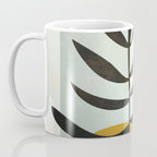 Soft Abstract Large Leaf Coffee Mug Gallery Image 3