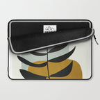 Soft Abstract Large Leaf Laptop Sleeve Gallery Image 2