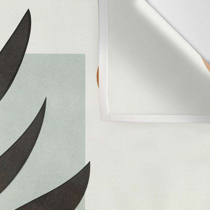 Soft Abstract Large Leaf Wall Tapestry Gallery Image 3