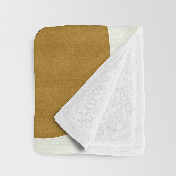 Soft Abstract Large Leaf Throw Blanket Gallery Image 3