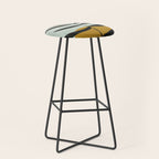 Soft Abstract Large Leaf Stool Gallery Image 1