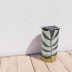 Soft Abstract Large Leaf Travel Mug Gallery Image 4