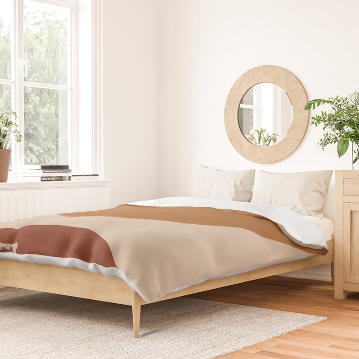Burnt Orange Sun, New Boho Duvet Cover Gallery Image 2