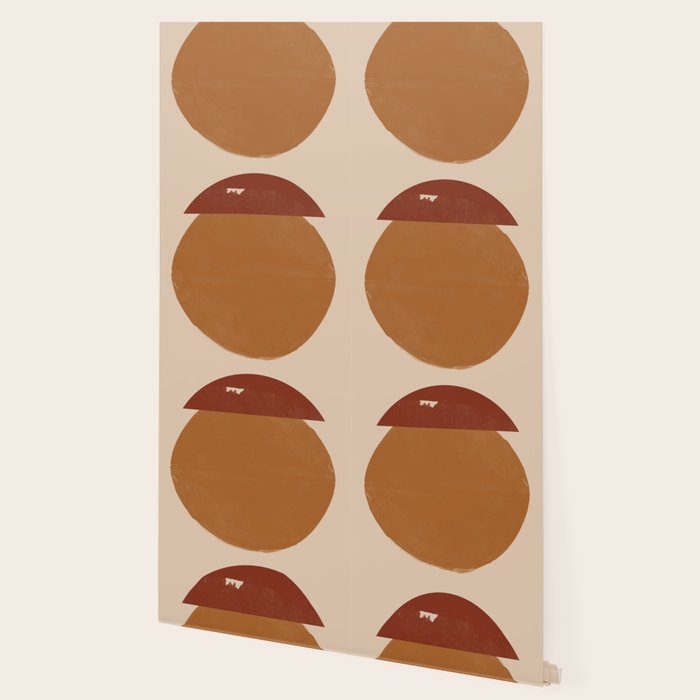 Burnt Orange Sun, New Boho Wallpaper Gallery Image 2