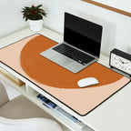 Burnt Orange Sun, New Boho Desk Mat Gallery Image 2