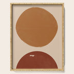 Burnt Orange Sun, New Boho Serving Tray Gallery Image 1