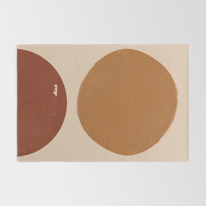Burnt Orange Sun, New Boho Rug Gallery Image 2