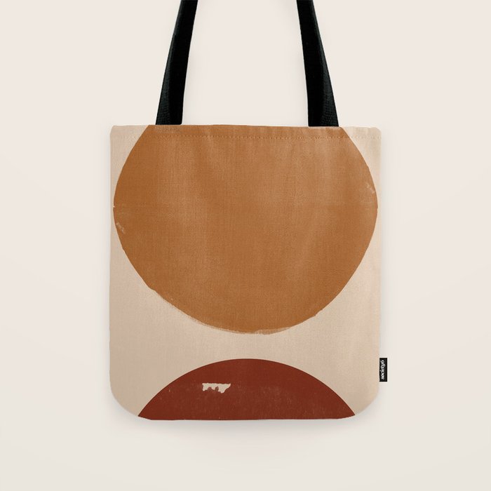 Burnt Orange Sun, New Boho Tote Bag Gallery Image 1