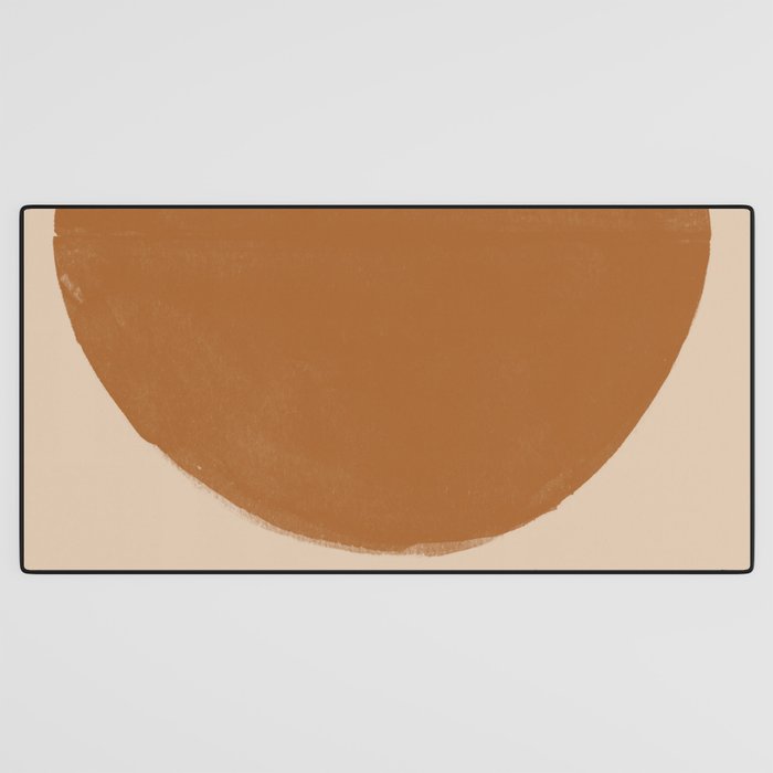 Burnt Orange Sun, New Boho Desk Mat Gallery Image 3