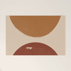 Burnt Orange Sun, New Boho Welcome Mat Gallery Image 1