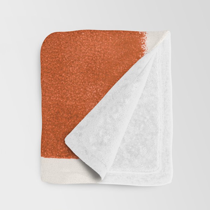 colorfields pink orange Throw Blanket Gallery Image 3