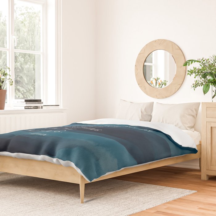Cling To Joy, Bold, Audacious Joy That Looks For Light In Everything Even In The Waiting. Duvet Cover Gallery Image 2