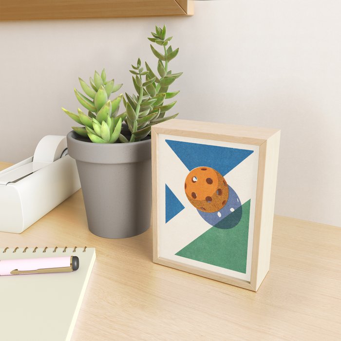 BALLS - Pickleball - II b Mini Art Print Gallery Image 2