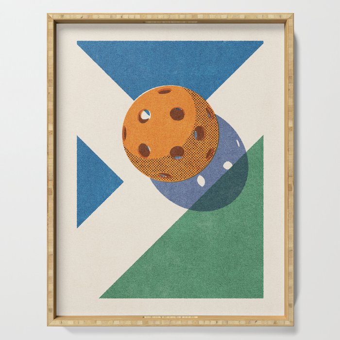 BALLS - Pickleball - II b Serving Tray Gallery Image 1