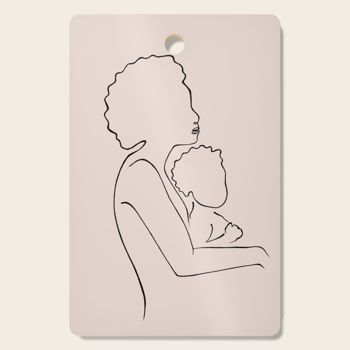 Big hair mama Cutting Board Gallery Image 1