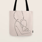 Big hair mama Tote Bag Gallery Image 1