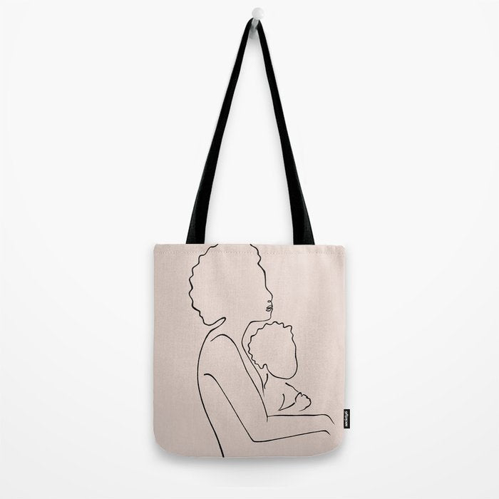 Big hair mama Tote Bag Gallery Image 2