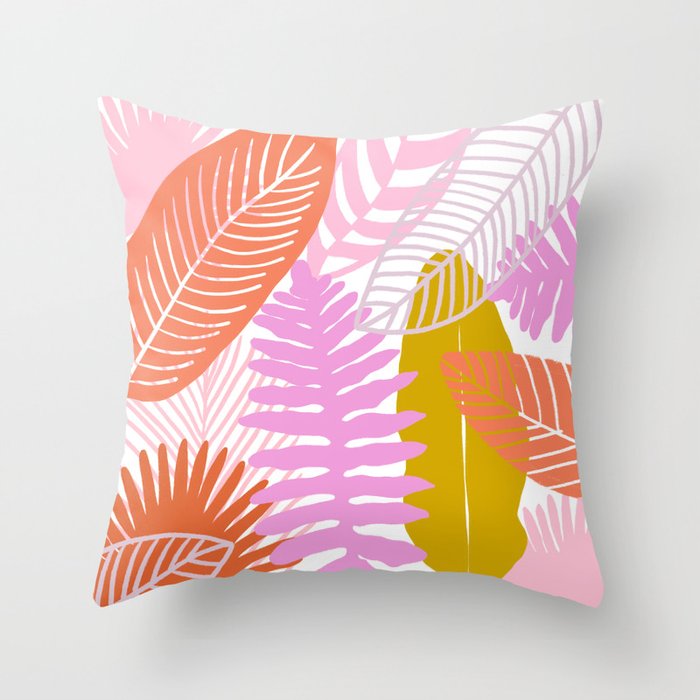 tropicalia Throw Pillow Gallery Image 1