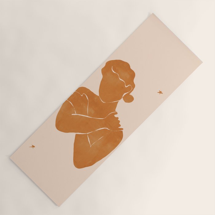 You Are Worthy Yoga Mat Gallery Image 1