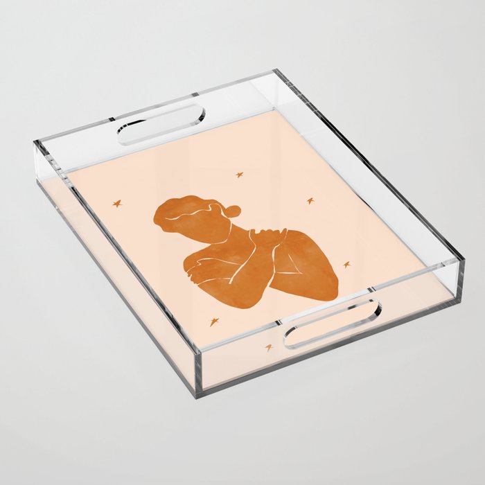 You Are Worthy Acrylic Tray Gallery Image 1