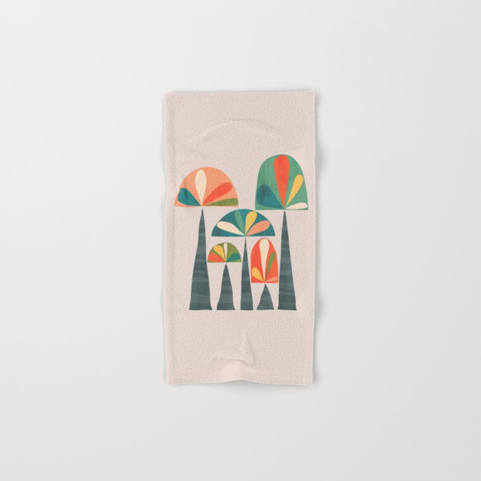 Quirky retro palm trees Towels Gallery Image 1