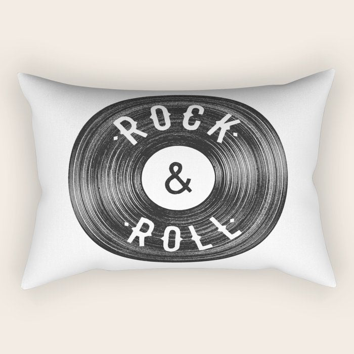 Rock & Roll Rectangular Pillow Gallery Image 1